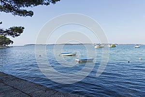 Adriatic Sea in Fazana, Istra