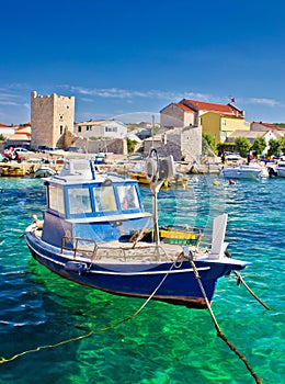 Adriatic Town of Razanac colorful waterfront