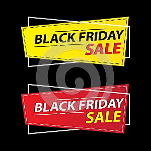 Ads Banner Design with Black Friday Sale