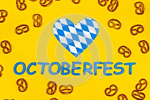 Ads event of october beer festival in autumn october month