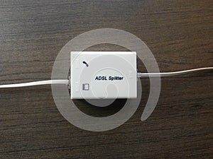 ADSL Filter connected photo