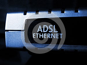 Adsl modem photo