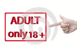 Adult only 18+