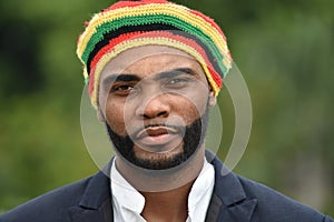 Adult Black Jamaican Man