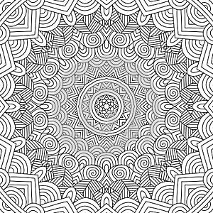 Adult colouring book page