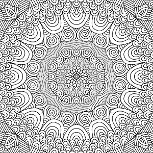 Adult colouring book page