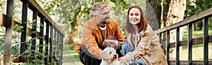 Adult couple enjoying a peaceful moment