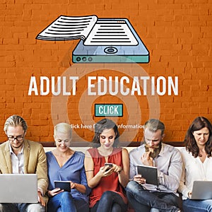 Adult Education Advisory Age Limit Blocked Concept