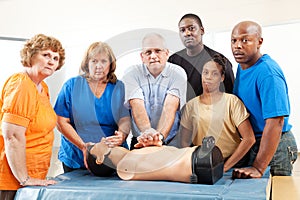 Adult Education Class - First Aid - Serious