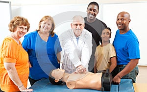 Adult Education First Aid Class