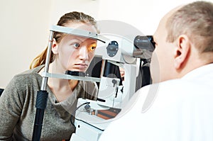 Adult ophthalmology or optometry