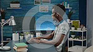 Adult programming web codes on cybersecurity interface