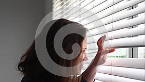 Adult woman suffering from Agoraphobia