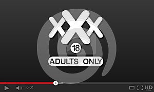 Adult xxx video player photo