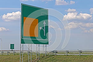 Advance Direction Sign