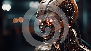 advanced artificial intelligence for the future rise in technological singularity using deep learning algorithms. Generative AI