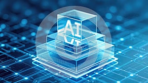 Advanced Artificial Intelligence Neural Network Architecture Visualization