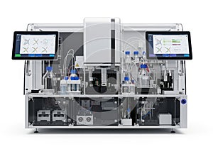 Advanced automated laboratory liquid handling and analysis system