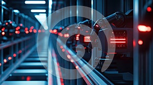 Advanced Automated Storage Retrieval System in High-Tech Environment