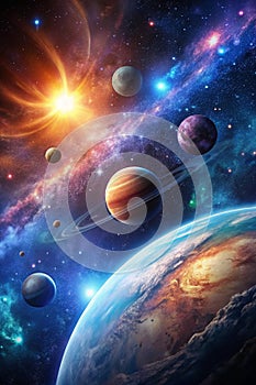 Advanced background High-end space light Simplicity