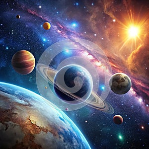 Advanced background High-end space light Simplicity