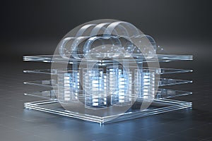 Advanced cloud computing infrastructure with data centers