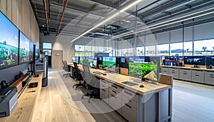 Advanced Command Center for Data Analysis and Monitoring