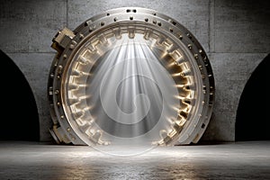 Advanced Cyber Security Concept with Digital Infrastructure and Data Protection Visualization