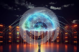 Advanced Cybersecurity Powered Mind Network Management. AI