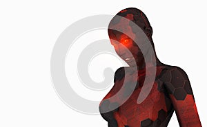 Advanced cyborg female