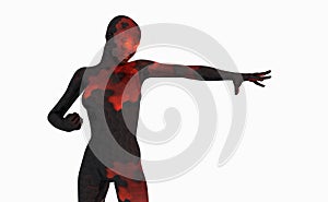 Advanced cyborg female