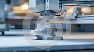 Advanced 3D Printing Machine in Action