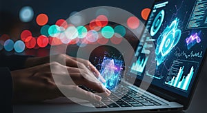 Advanced data analysis on laptop