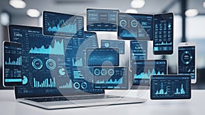 Advanced data analytics across multiple devices