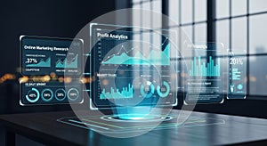 Advanced data analytics dashboard