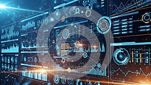 Advanced data analytics dashboard
