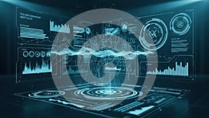 Advanced data analytics dashboard