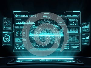 Advanced data analytics dashboard