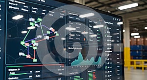 Advanced data analytics dashboard with interactive visualization