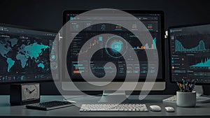 Advanced Data Analytics on High-Tech Computer Screens