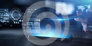 Advanced Data Analytics and Machine Learning Visualization on Digital Interface