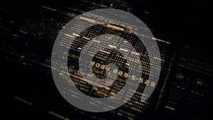 Data Matrix Nexus Advanced Simulation UI Background