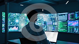 Advanced Data Visualization in a High-Tech Control Room