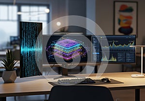 Advanced Data Visualization On Modern Computer Monitors