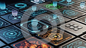 Advanced digital interface display