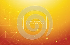 Advanced Digital Network Connection Internet Computer Technology Background