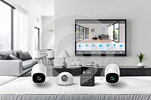 Advanced digital technology in surveillance cameras safeguards home recording and secure communication operations.