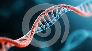 Advanced DNA Sequencing Technology Concept