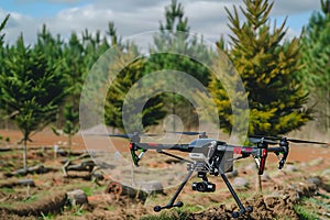 Advanced Drone Technology in Forestry Applications photo