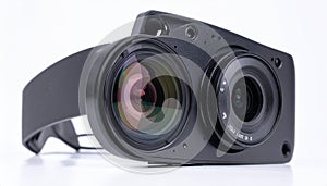 Advanced Dual Lens 3D Camera Module on White